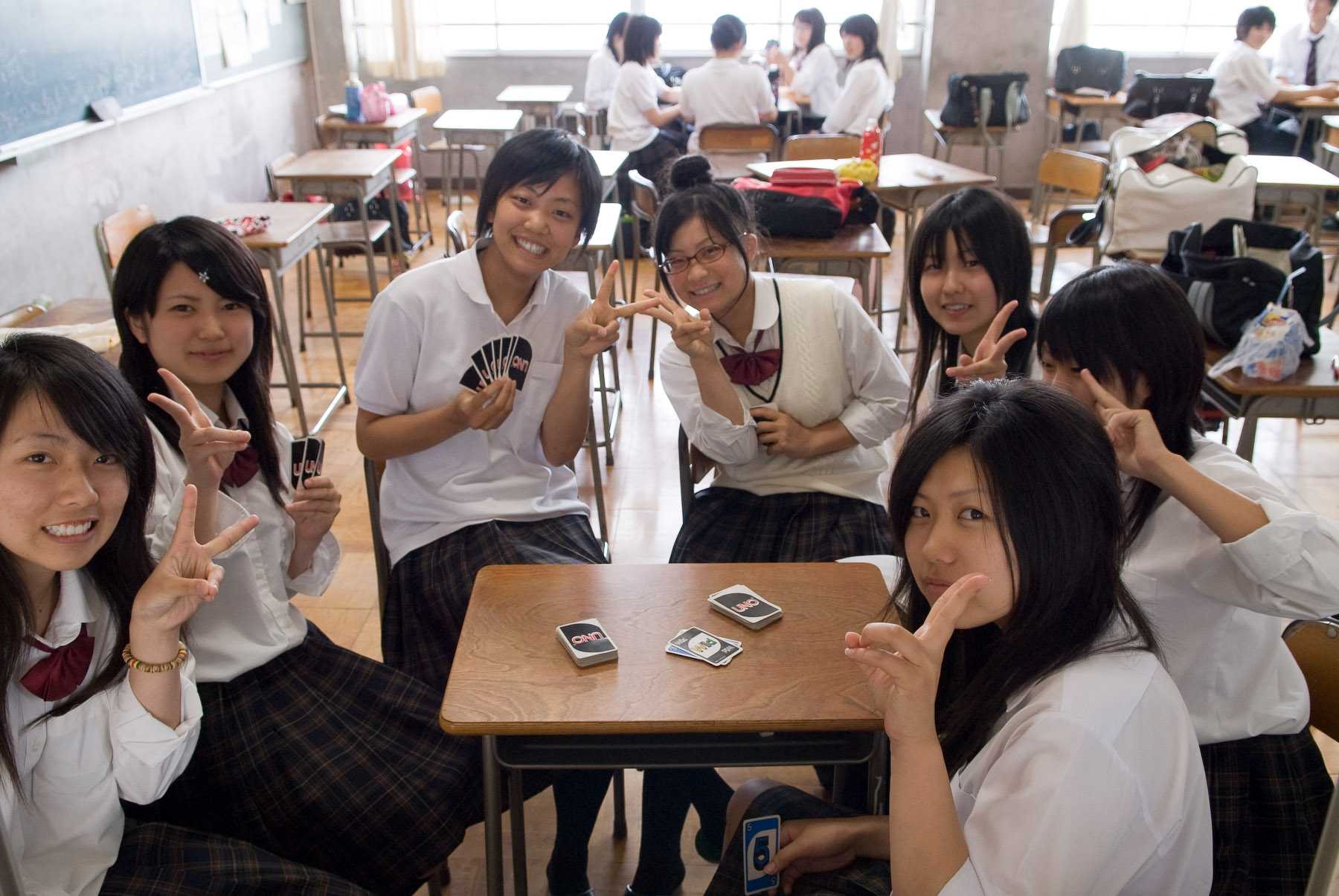 Старшая школа в Японии