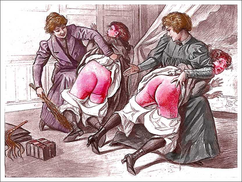 Tease spanking