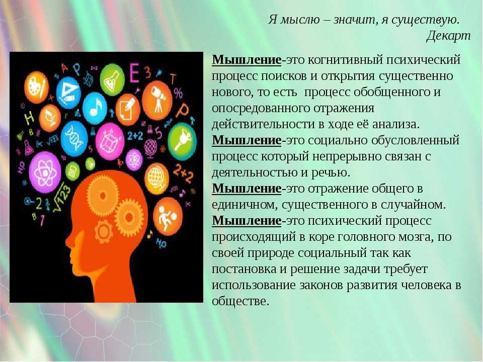 Мышление: определение понятия, виды и функции мышления