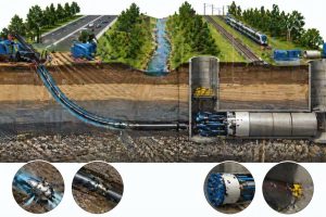 Бестраншейная прокладка сетей: сравнительный анализ ГНБ и микротоннелирования