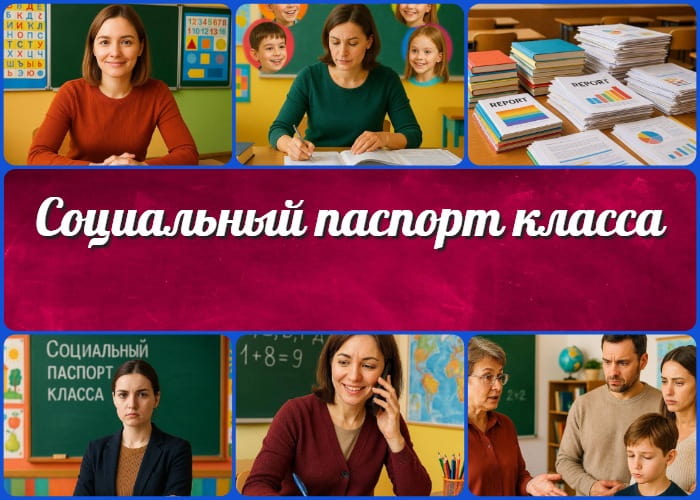 Социальный паспорт класса без ошибок (как составить и заполнить правильно)
