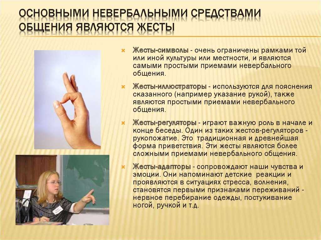 Презентация на тему невербальное общение