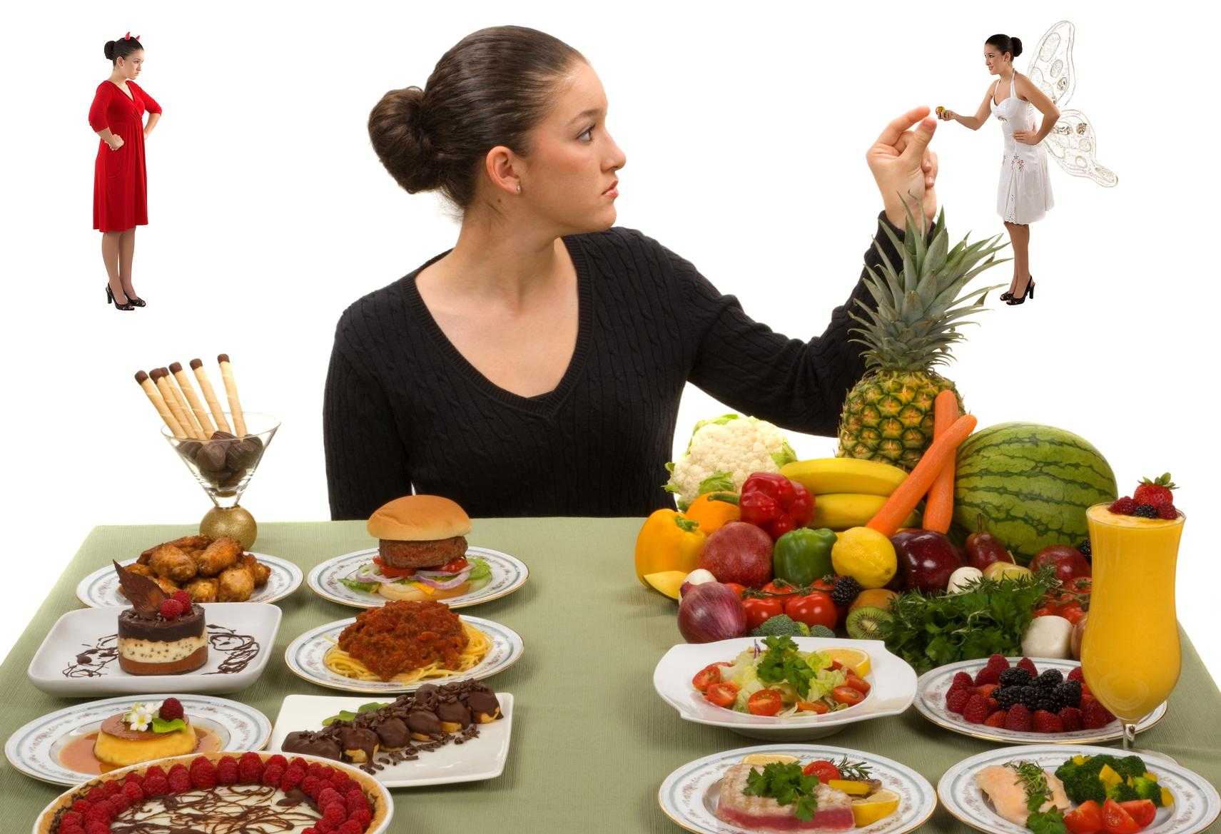 Пищевое поведение человека и переедание: опросник, лечение нарушений
