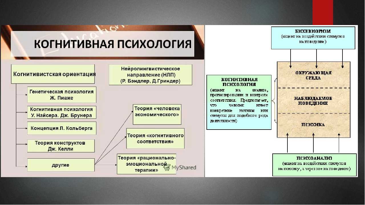 Когнитивная психология презентация