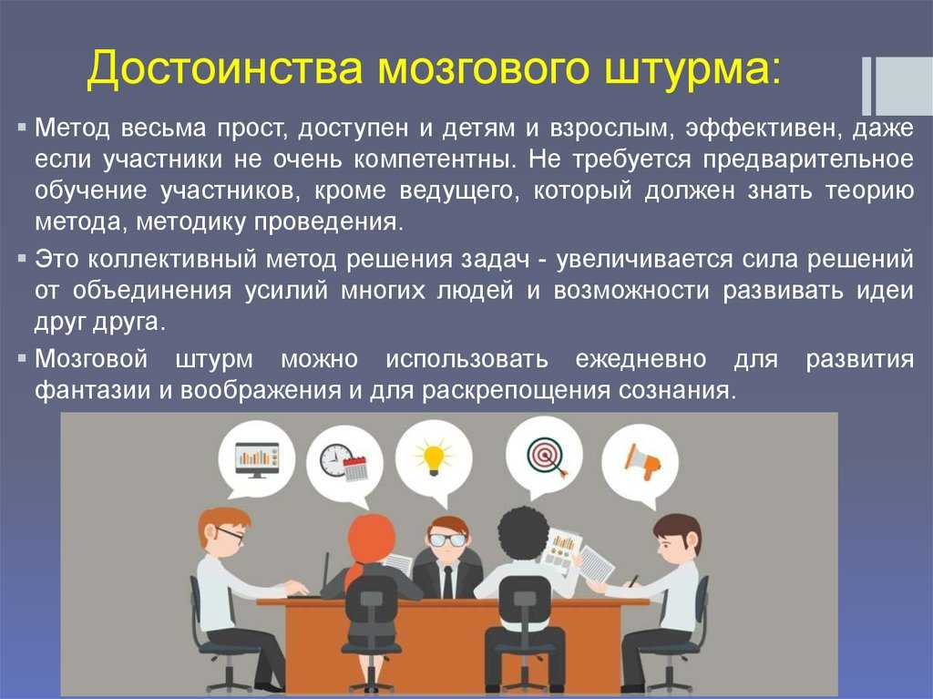 Где применяется метод мозгового штурма? :: businessman.ru
