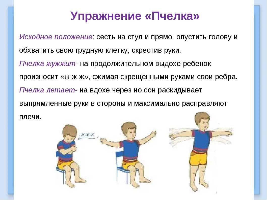 Дыхательная гимнастика для дошкольников в детском саду (доу) картотека