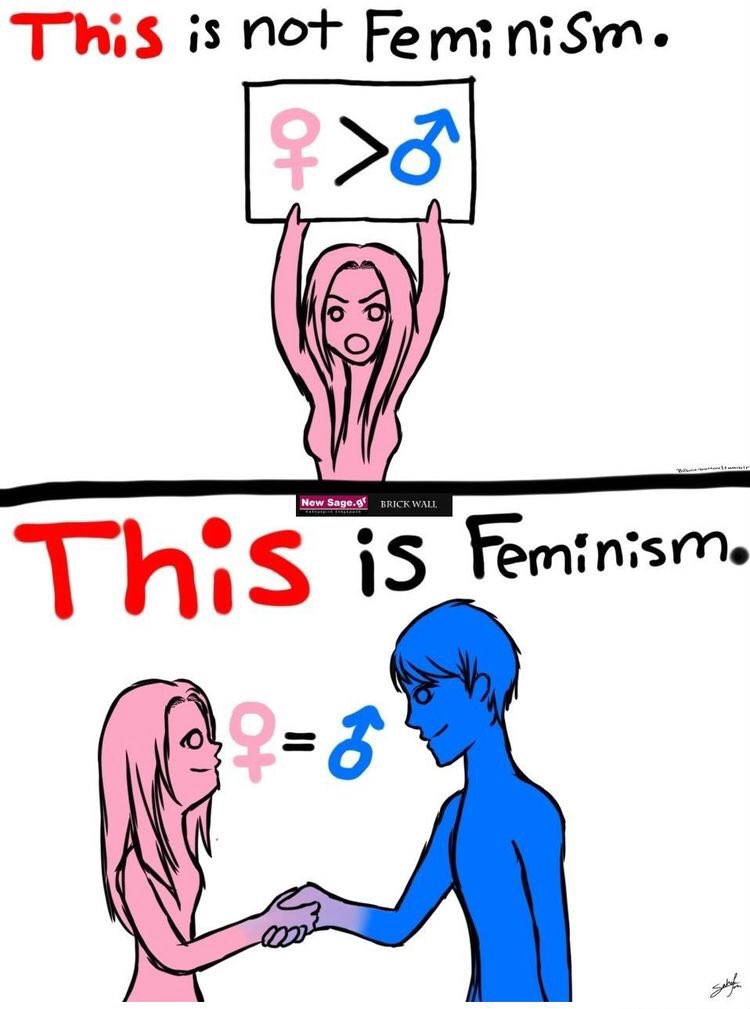 Двойная мораль феминизма: равенство или привилегии?  | мужчина и женщина | школажизни.ру