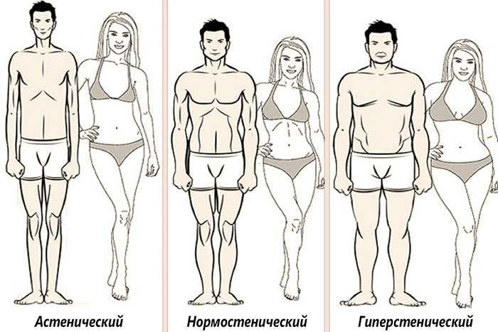 Гиперстенический тип телосложения у мужчин